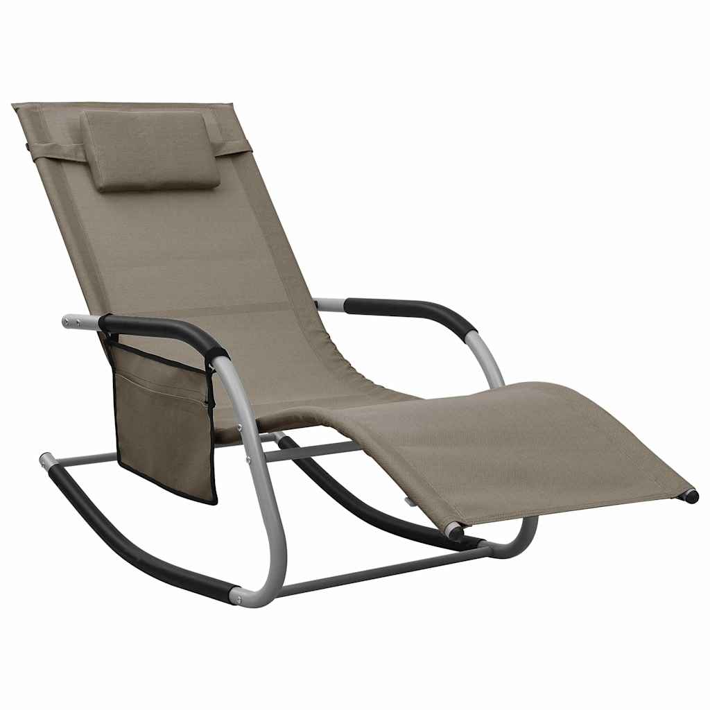 Ligbed textileen taupe en grijs is nu te koop bij PeponiXL, paradijselijk wonen!