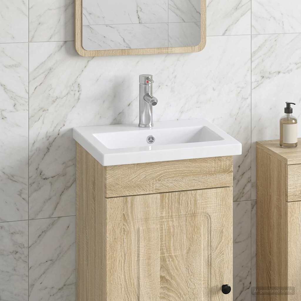 Badkamer Waskom Chroom 42 x 40 x 16,5 cm Metaal is nu te koop bij PeponiXL, paradijselijk wonen!