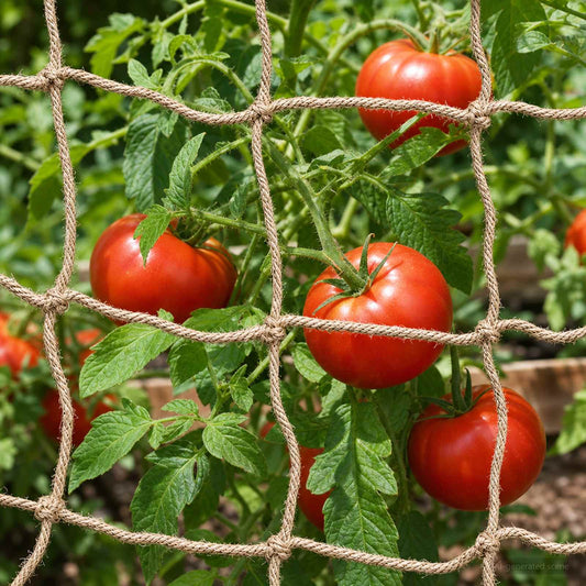 Jute plantensteun netting Naturel 1 x 10 m 100% Tossa Jute is nu te koop bij PeponiXL, paradijselijk wonen!