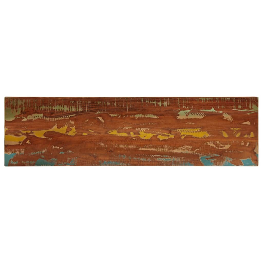 Tafelblad rechthoekig 110x30x3,8 cm massief gerecycled hout is nu te koop bij PeponiXL, paradijselijk wonen!