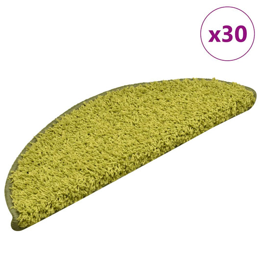 Trapmatten 30 st 56x17x3 cm Groen Halfrond is nu te koop bij PeponiXL, paradijselijk wonen!