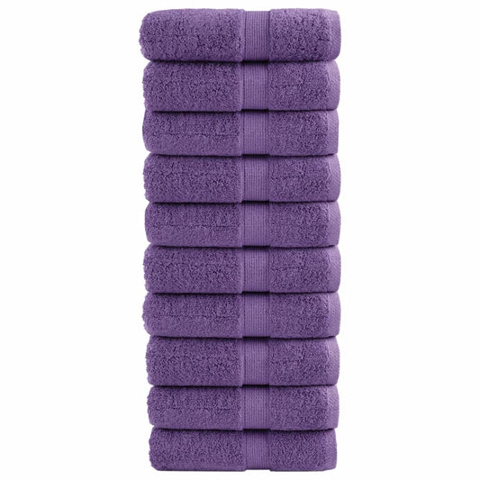 Gastendoekjes SOLUND 10 st 600 g/m² 30x50 cm paars is nu te koop bij PeponiXL, paradijselijk wonen!