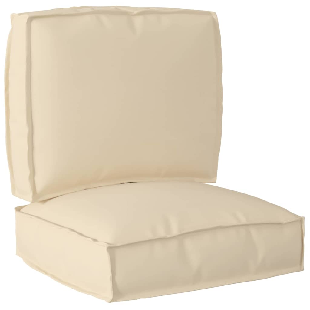 Pallet Kussen Set 2 pcs Beige Oxford Stof is nu te koop bij PeponiXL, paradijselijk wonen!