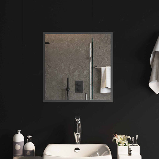 LED Badkamer Spiegel Transparant 50 x 50 cm gehard glas is nu te koop bij PeponiXL, paradijselijk wonen!