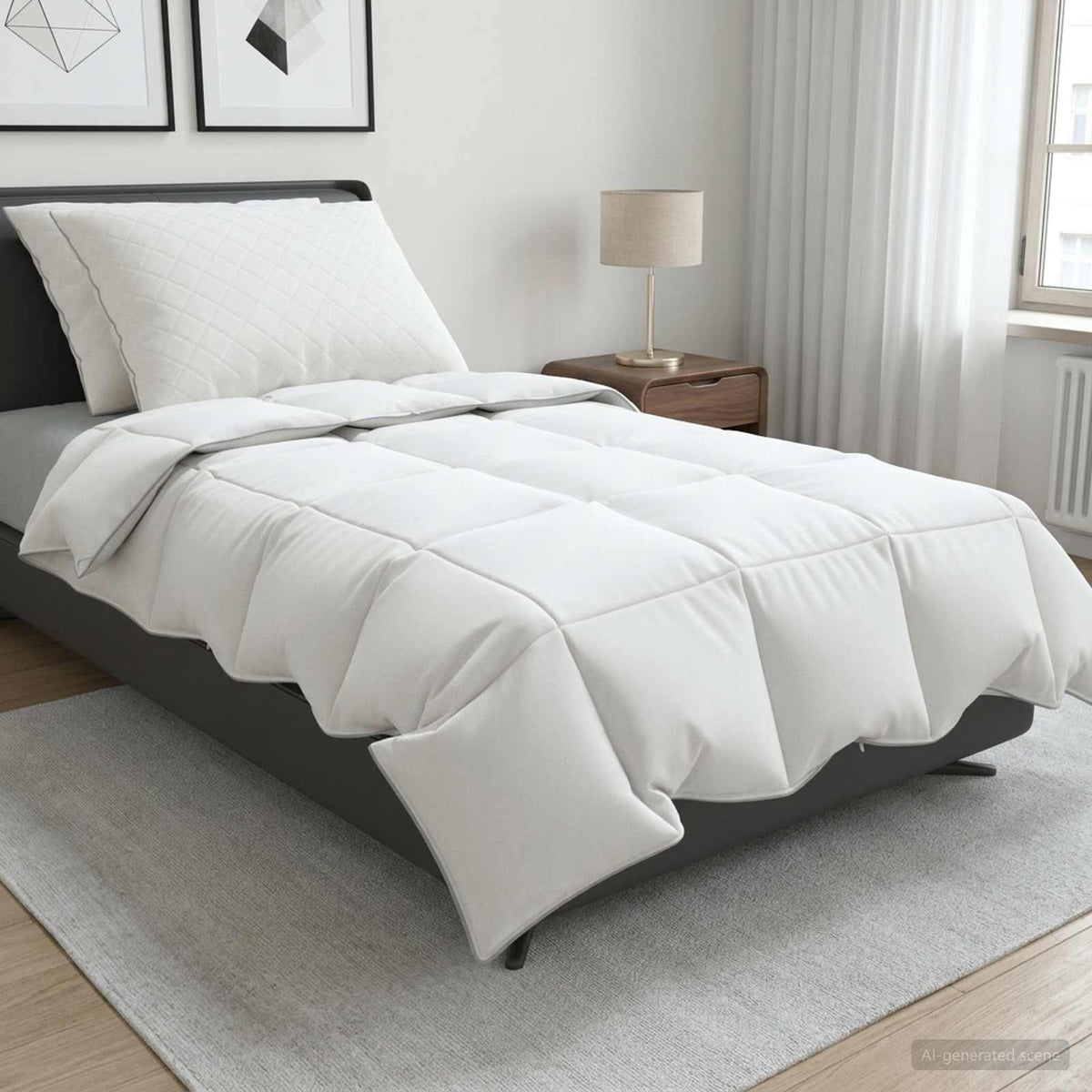 90% ganzen dons dekbedset FULDA 3 st 155 x 220 cm Zomer 100 GSM is nu te koop bij PeponiXL, paradijselijk wonen!