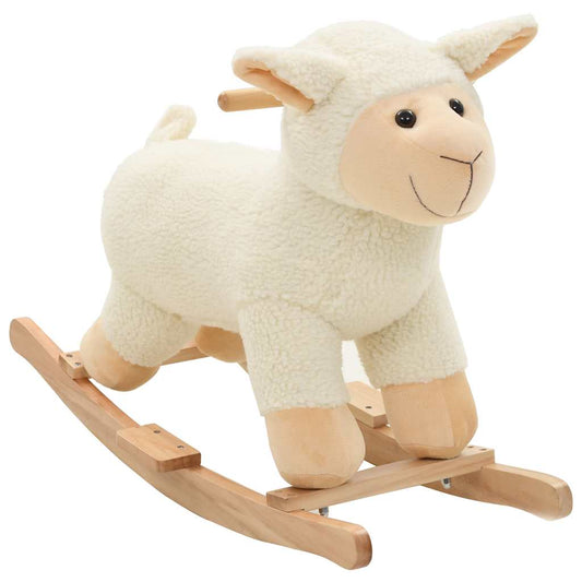 Hobbeldier schaap 78x34x58 cm pluche wit is nu te koop bij PeponiXL, paradijselijk wonen!