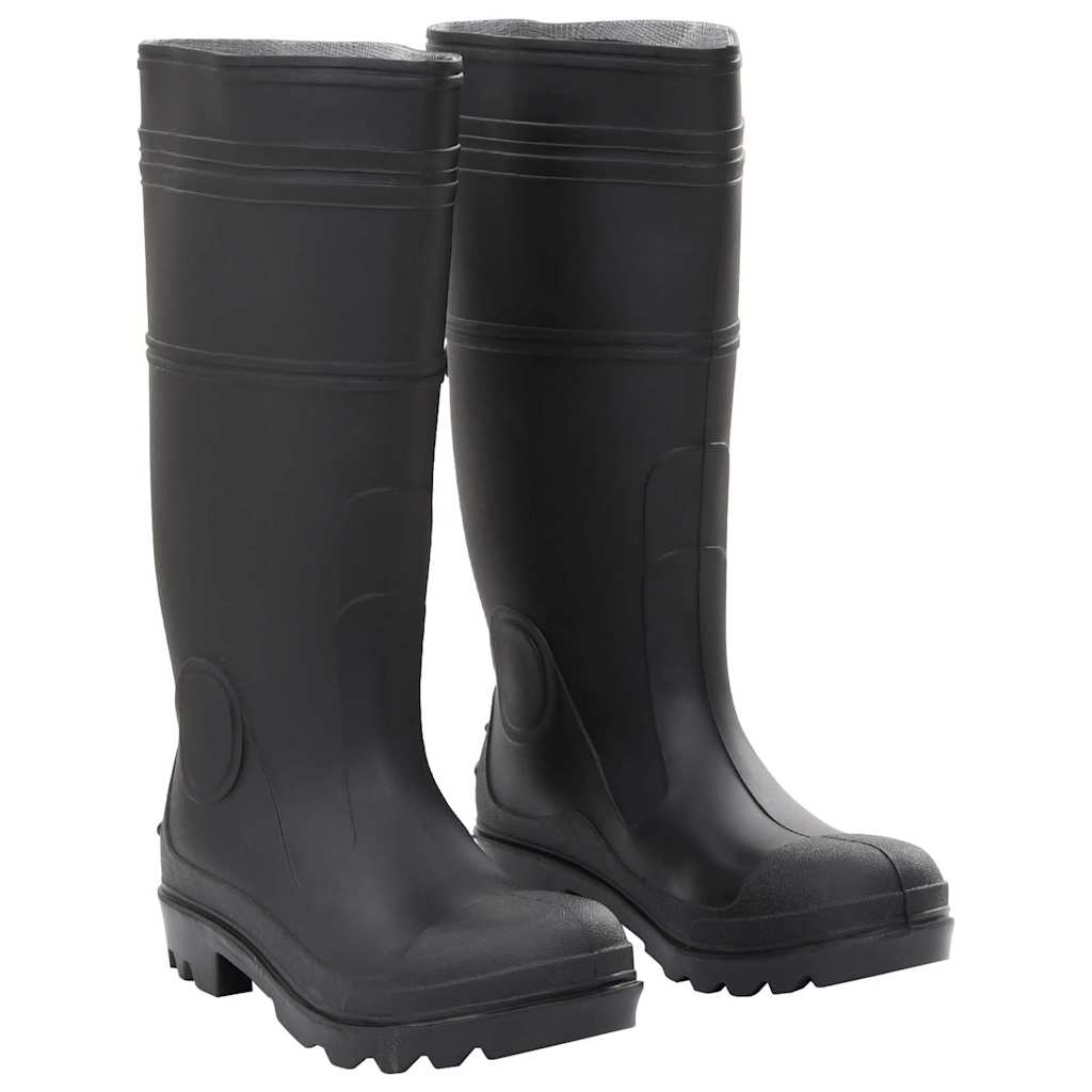 Regenlaarzen maat 40 PVC zwart is nu te koop bij PeponiXL, paradijselijk wonen!