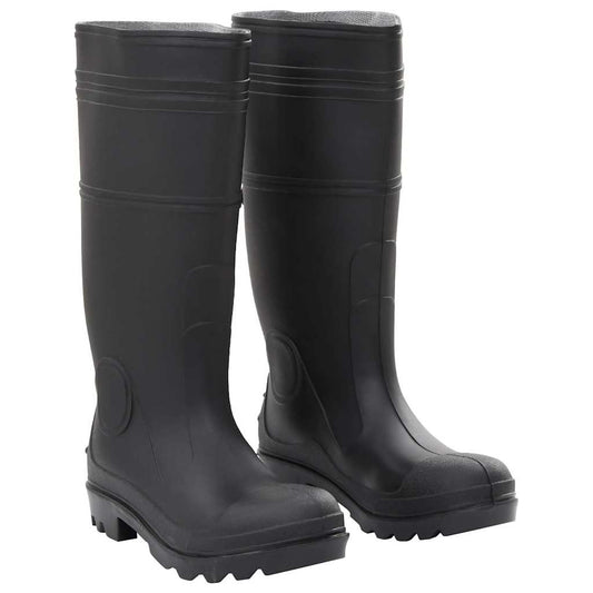 Regenlaarzen maat 40 PVC zwart is nu te koop bij PeponiXL, paradijselijk wonen!