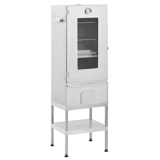 BBQ-rookoven met tafel gegalvaniseerd staal is nu te koop bij PeponiXL, paradijselijk wonen!