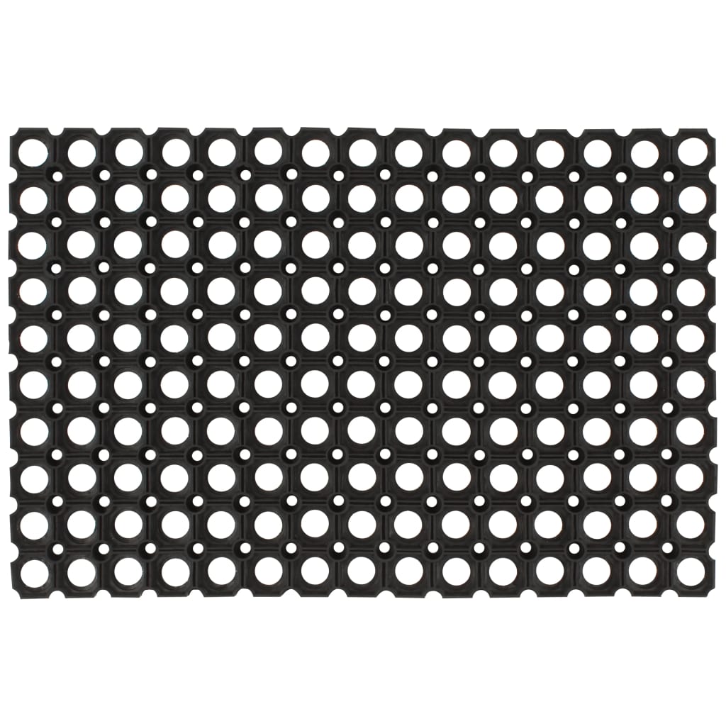 Deurmat rechthoekig 60x80 cm rubber is nu te koop bij PeponiXL, paradijselijk wonen!