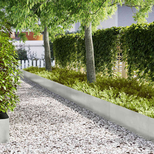Tuinrand 10 pcs Zilver 100 x 0,05 x 30 cm Roestvrij staal is nu te koop bij PeponiXL, paradijselijk wonen!