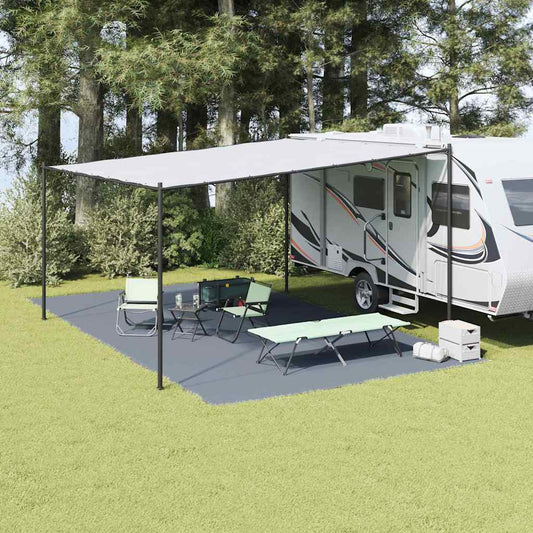 Tenttapijt Blauw en Grijs 700 x 400 cm Polyetheen is nu te koop bij PeponiXL, paradijselijk wonen!