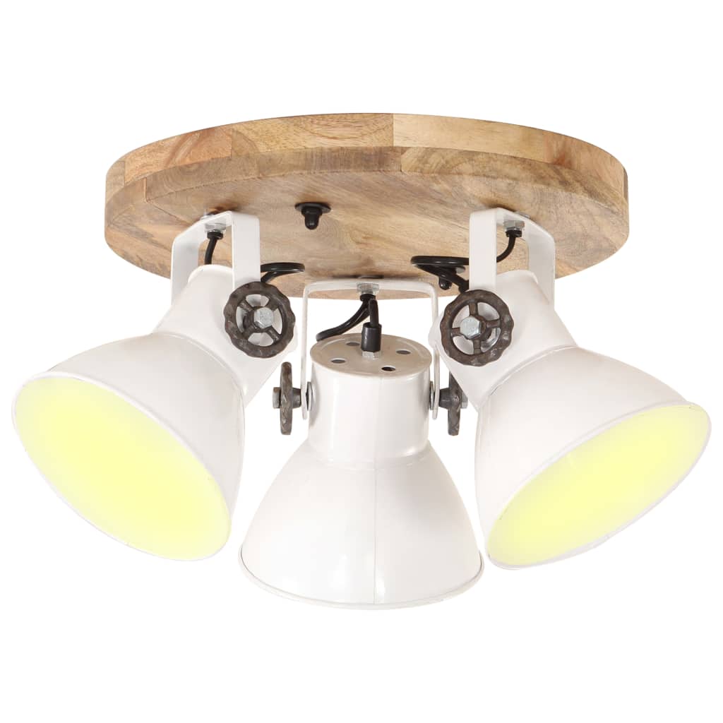 Plafondlamp industrieel 25 W E27 42x27 cm wit is nu te koop bij PeponiXL, paradijselijk wonen!