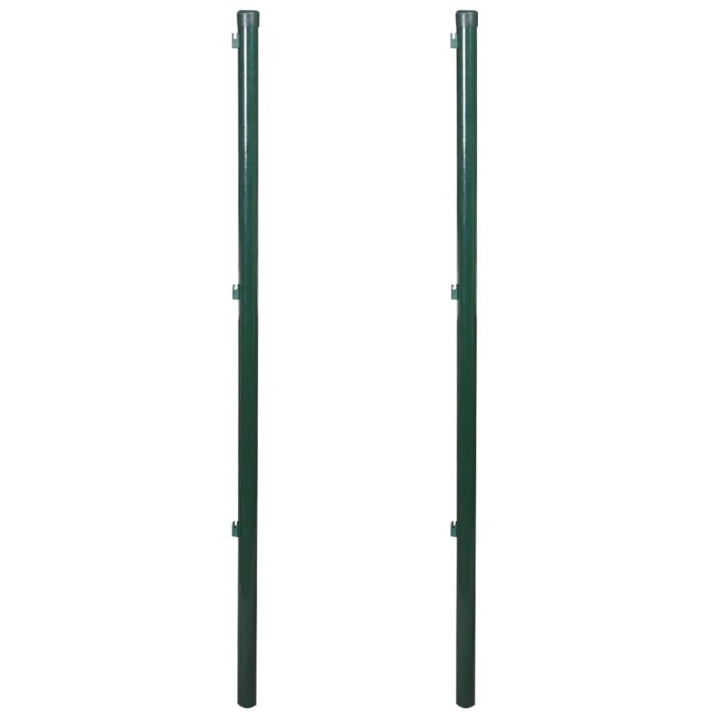Schuttingpalen 2 st 115 cm is nu te koop bij PeponiXL, paradijselijk wonen!