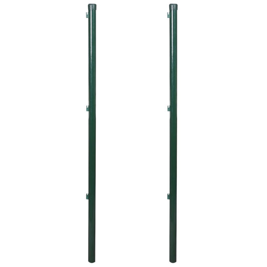 Schuttingpalen 2 st 115 cm is nu te koop bij PeponiXL, paradijselijk wonen!