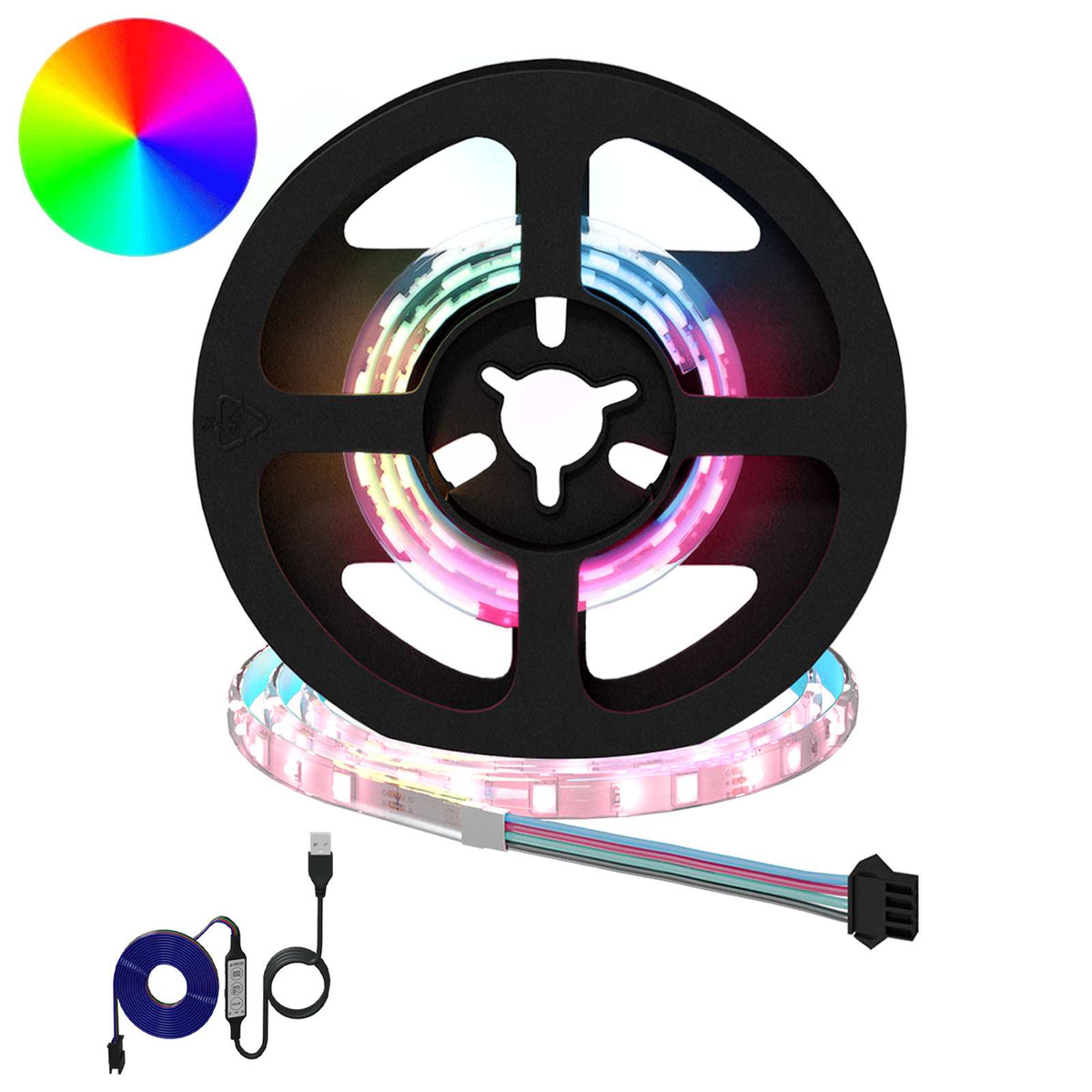 LED-strip 12 pcs Zwart en transparant 350 mm Koper en kunststof is nu te koop bij PeponiXL, paradijselijk wonen!