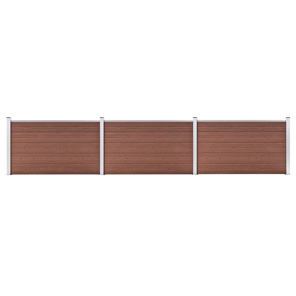 Schutting 526x106 cm HKC bruin is nu te koop bij PeponiXL, paradijselijk wonen!