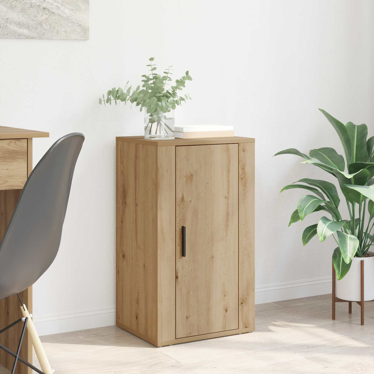 Dressoir Artisan Eiken 40 x 33 x 70 cm Bewerkt hout is nu te koop bij PeponiXL, paradijselijk wonen!