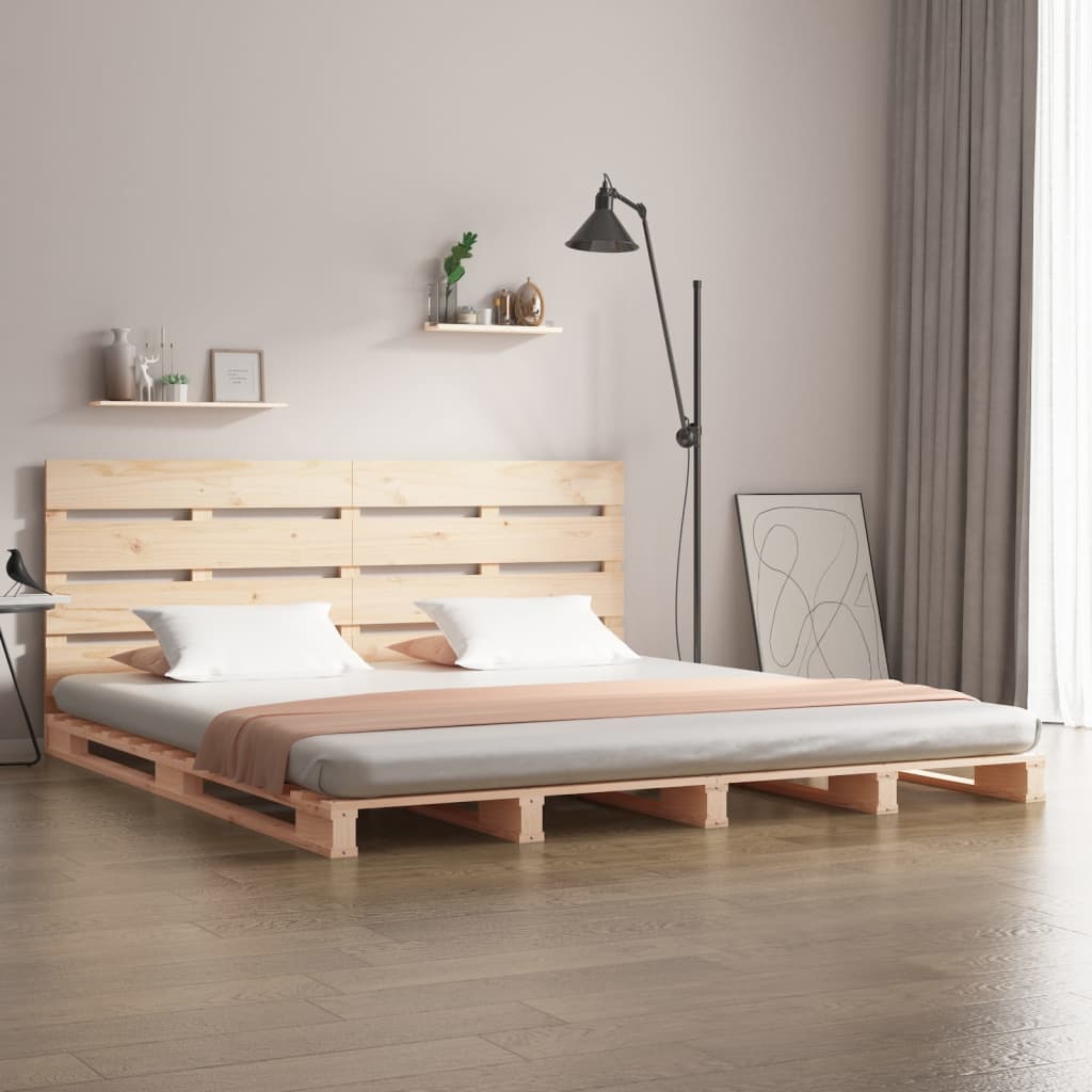 Bedframe massief grenenhout 120x190 cm is nu te koop bij PeponiXL, paradijselijk wonen!