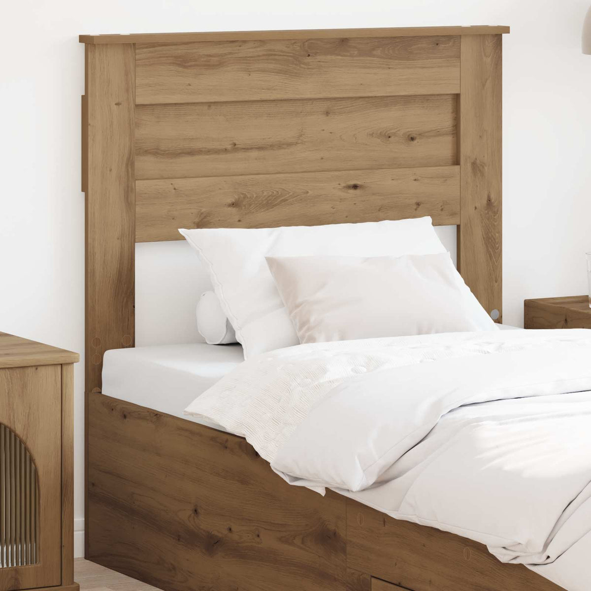 Hoofdbord Artisan Eiken Bewerkt hout is nu te koop bij PeponiXL, paradijselijk wonen!