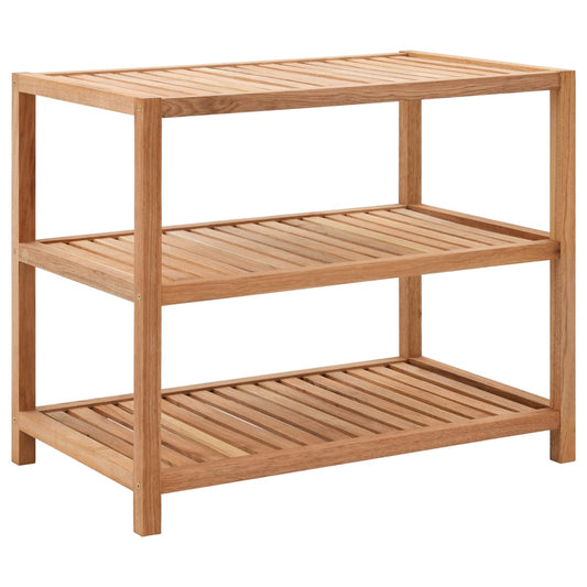 Badkamerrek 65x40x55 cm massief walnotenhout is nu te koop bij PeponiXL, paradijselijk wonen!