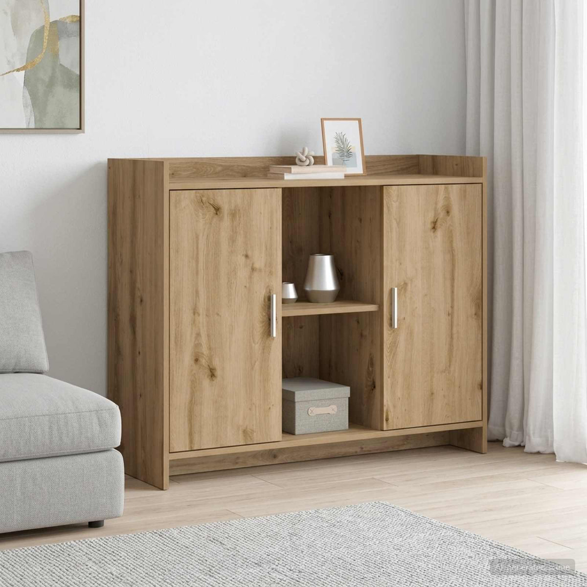 Dressoir 98,5 x 33 x 80 cm PB is nu te koop bij PeponiXL, paradijselijk wonen!