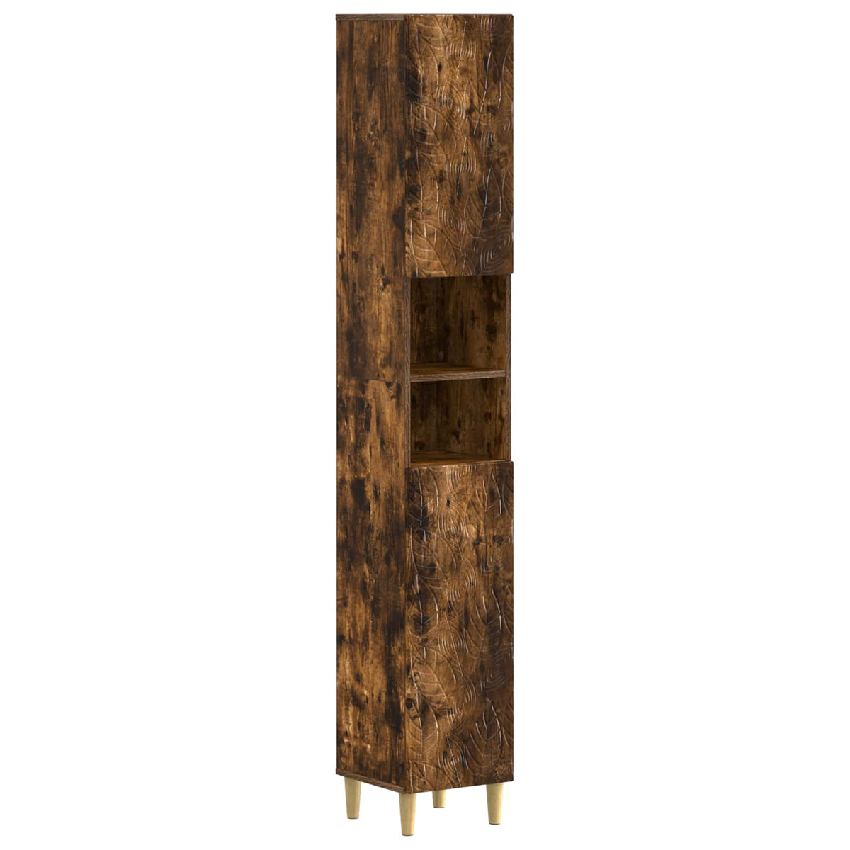 Badkamerkast met Open Plank DELFT Gerookt eiken is nu te koop bij PeponiXL, paradijselijk wonen!