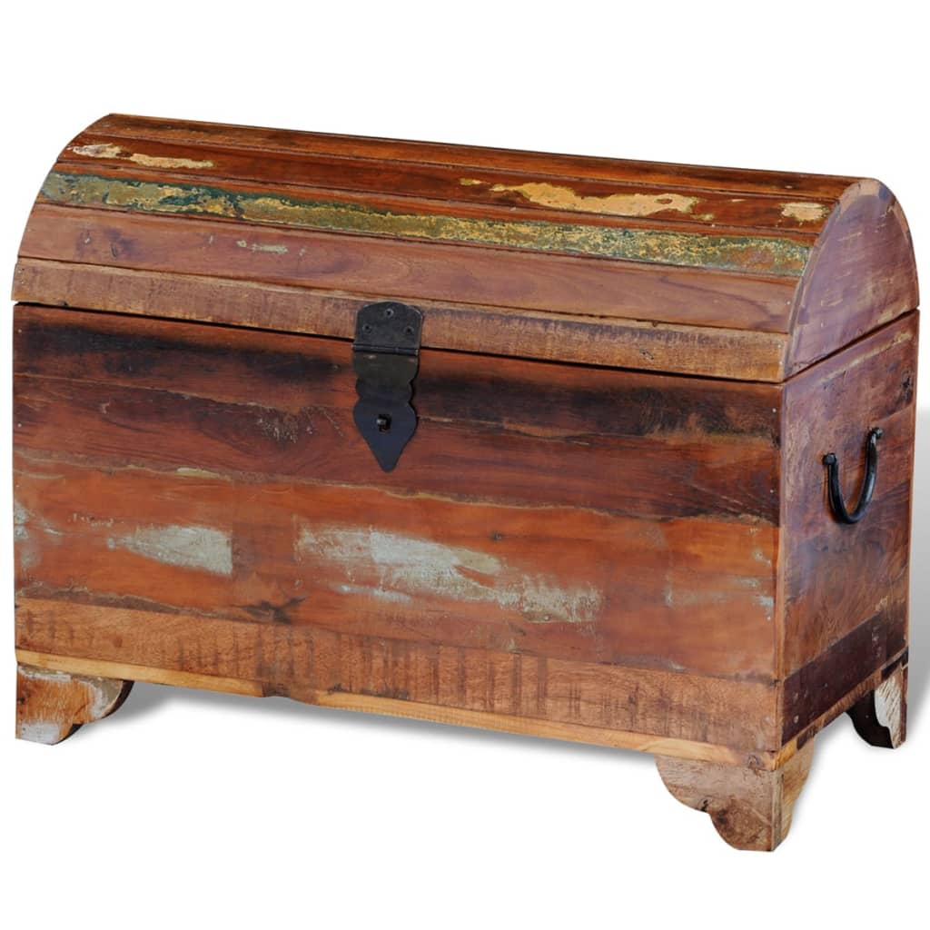 Opslagkist massief gerecycled hout is nu te koop bij PeponiXL, paradijselijk wonen!