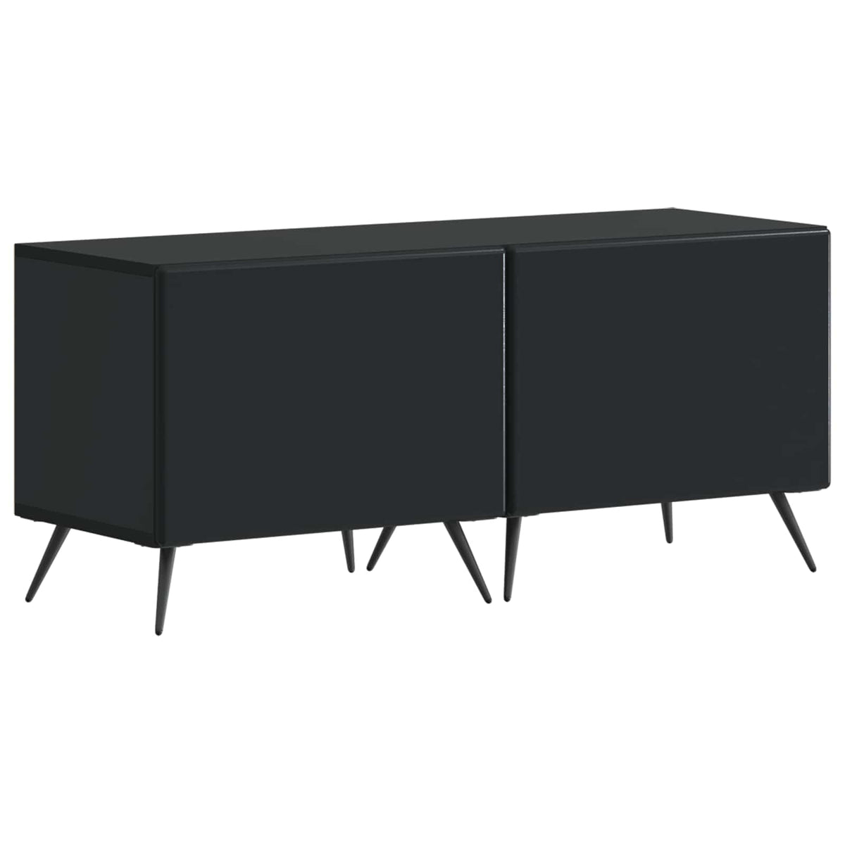Tv-meubel Zwart Bewerkt hout is nu te koop bij PeponiXL, paradijselijk wonen!