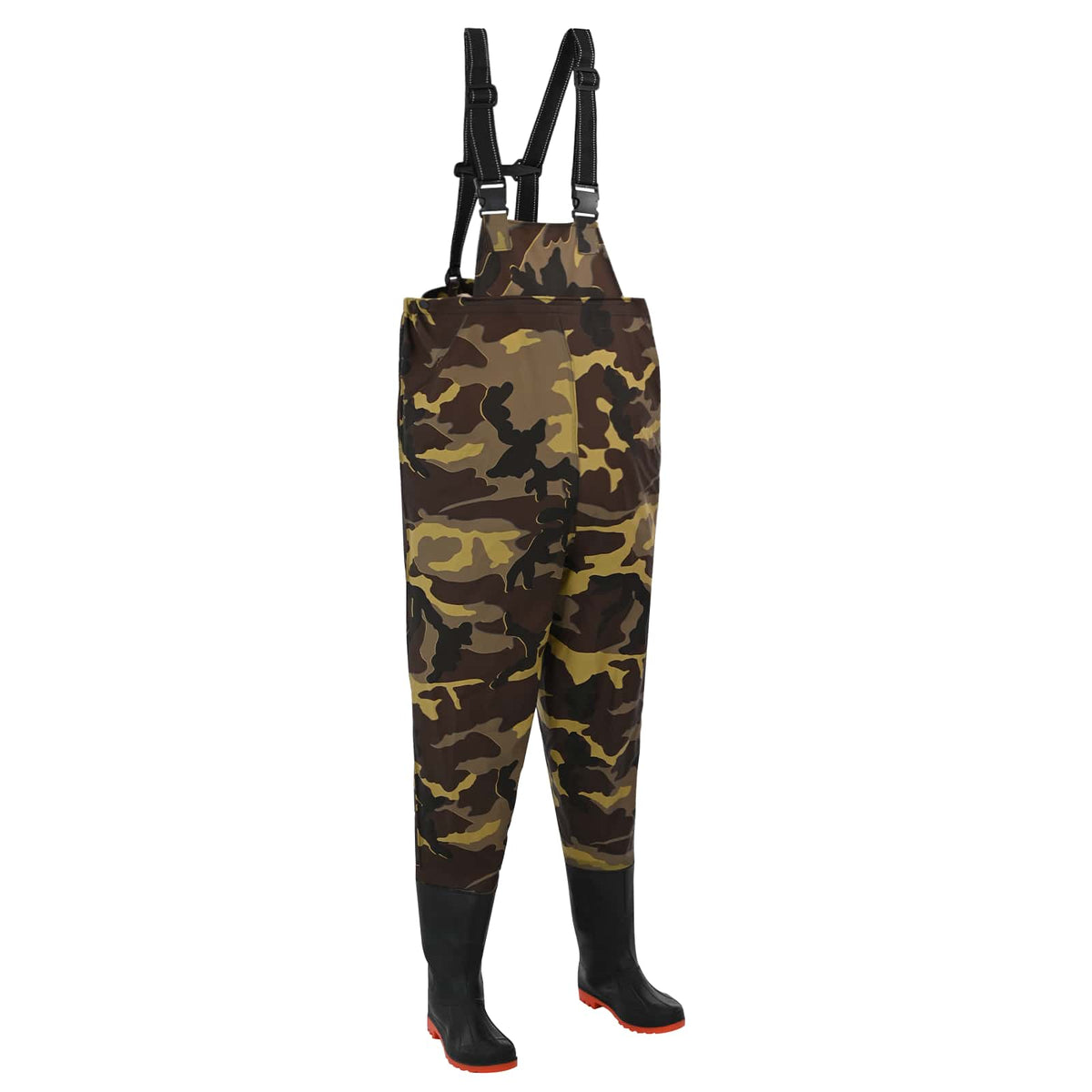 Chest Waders met laarzen PVC gecoate polyester Afmeting 44 is nu te koop bij PeponiXL, paradijselijk wonen!