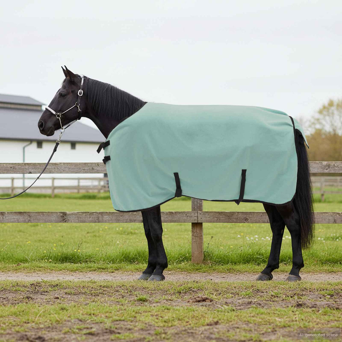 Paardendeken Speciale Groen 85 cm Polyester is nu te koop bij PeponiXL, paradijselijk wonen!