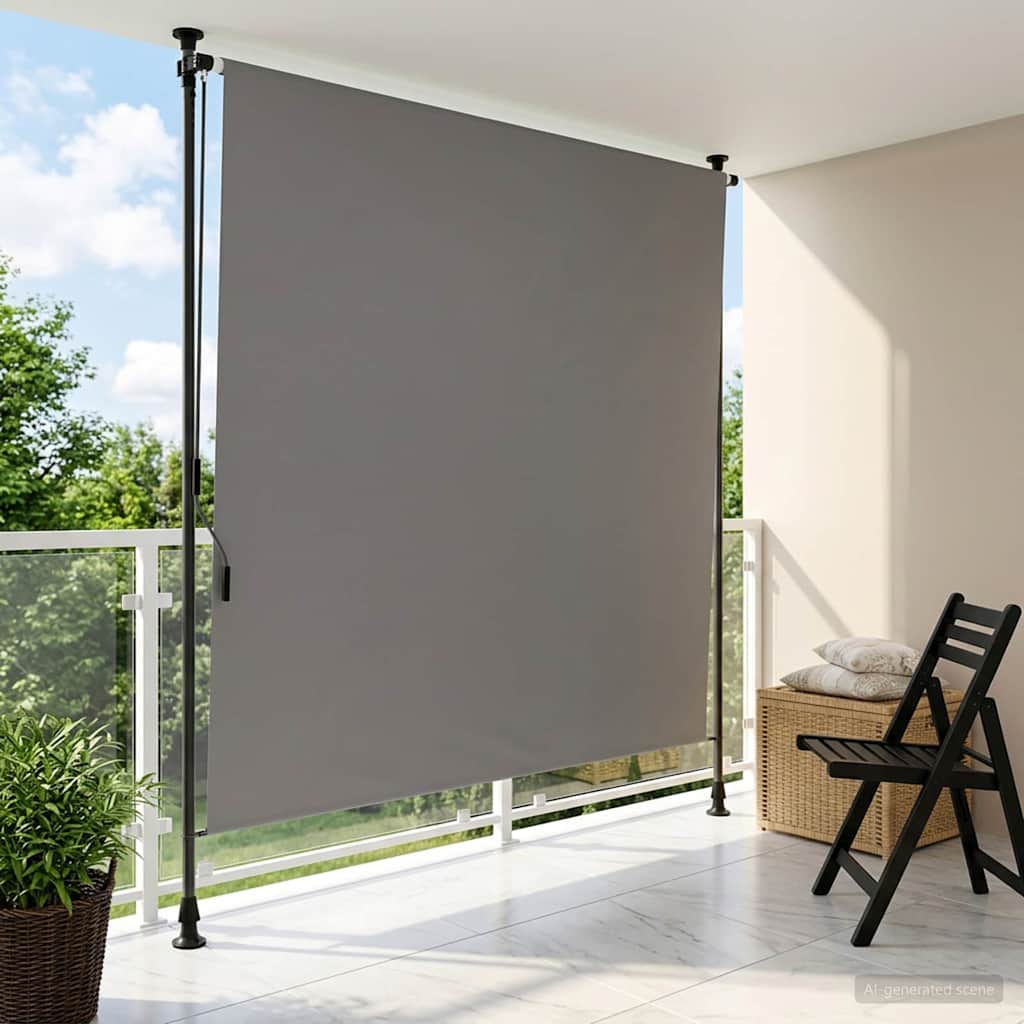 Buiten Rolgordijn Lichtgrijs 120 x 270 cm is nu te koop bij PeponiXL, paradijselijk wonen!