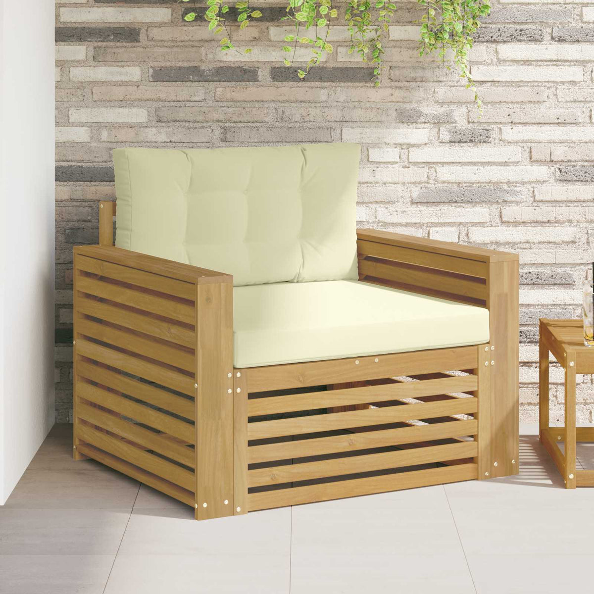 Tuinbank Polyester Wit is nu te koop bij PeponiXL, paradijselijk wonen!