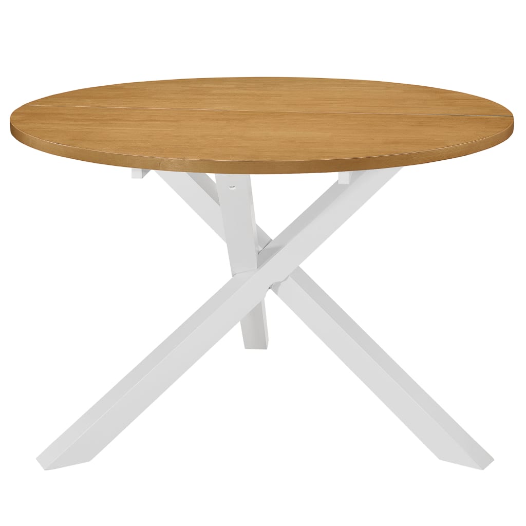 Eettafel 120x75 cm MDF wit is nu te koop bij PeponiXL, paradijselijk wonen!