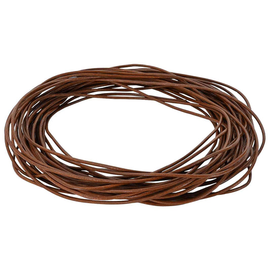 Leren Koord Licht Bruin Ø2 mm x 10 m Leer is nu te koop bij PeponiXL, paradijselijk wonen!