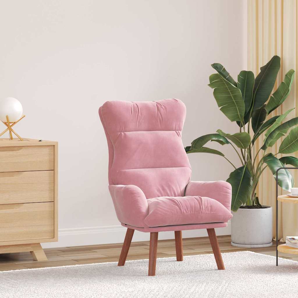 Fauteuil Roze 69 x 74 x 93 cm Fluweel is nu te koop bij PeponiXL, paradijselijk wonen!