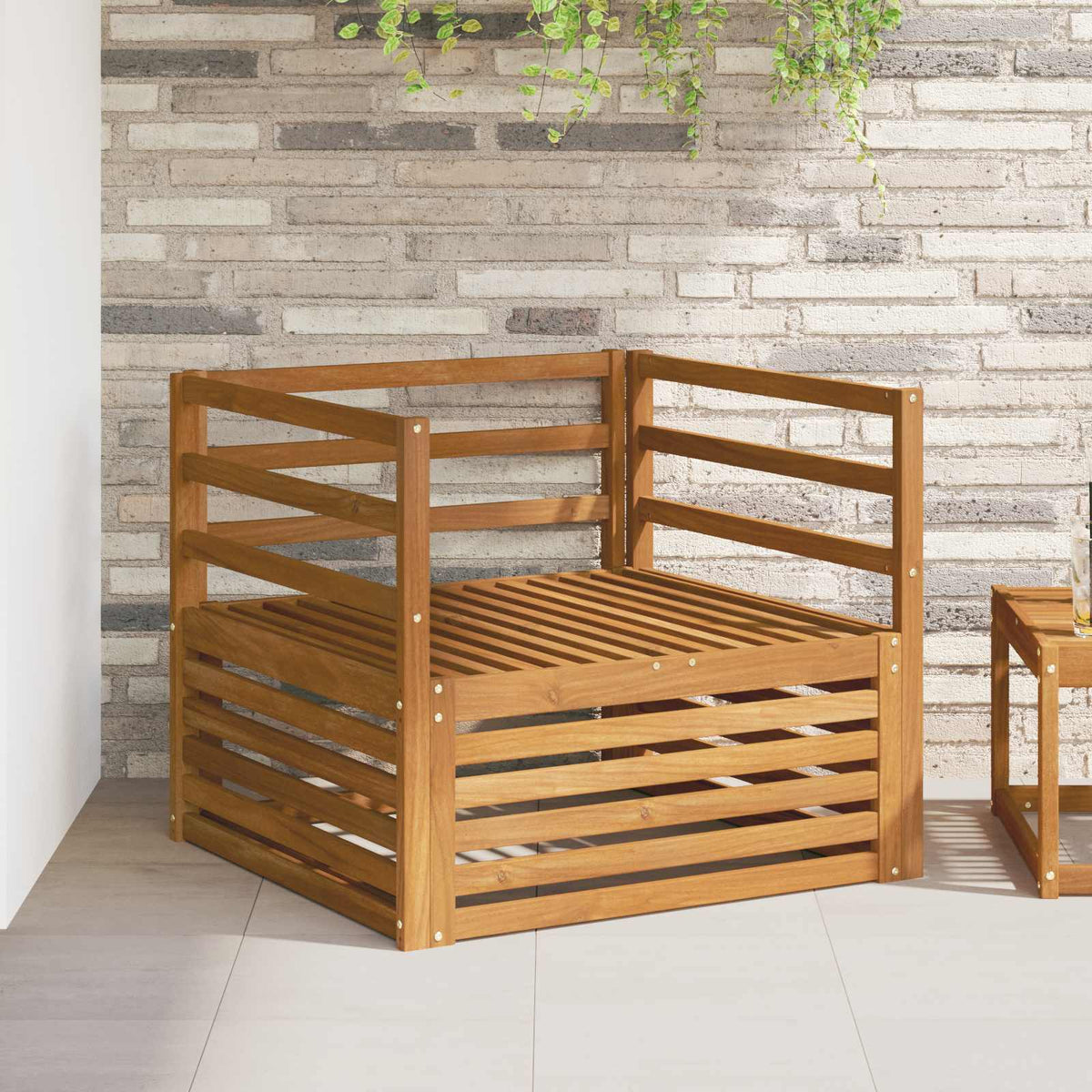 2 Stuk Tuinbank Naturel is nu te koop bij PeponiXL, paradijselijk wonen!