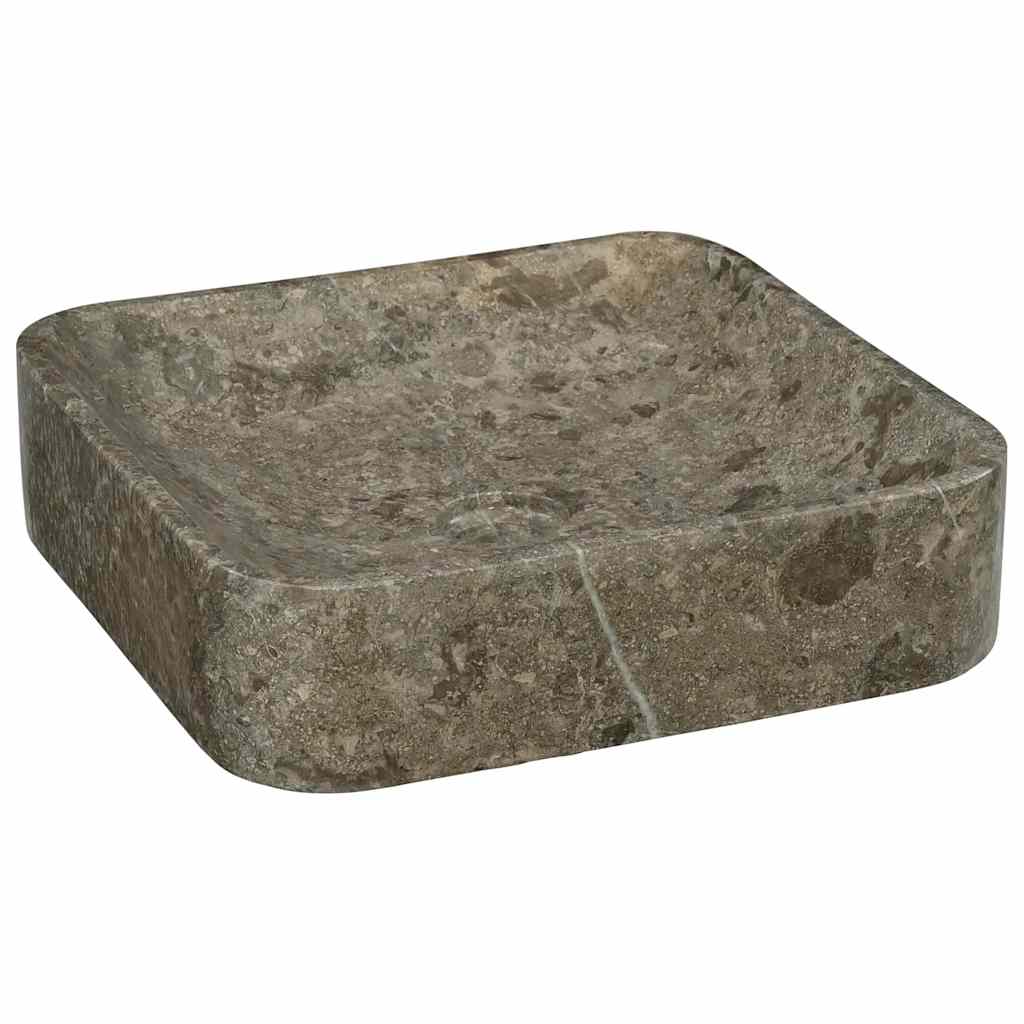Gootsteen 40x40x10 cm marmer grijs is nu te koop bij PeponiXL, paradijselijk wonen!