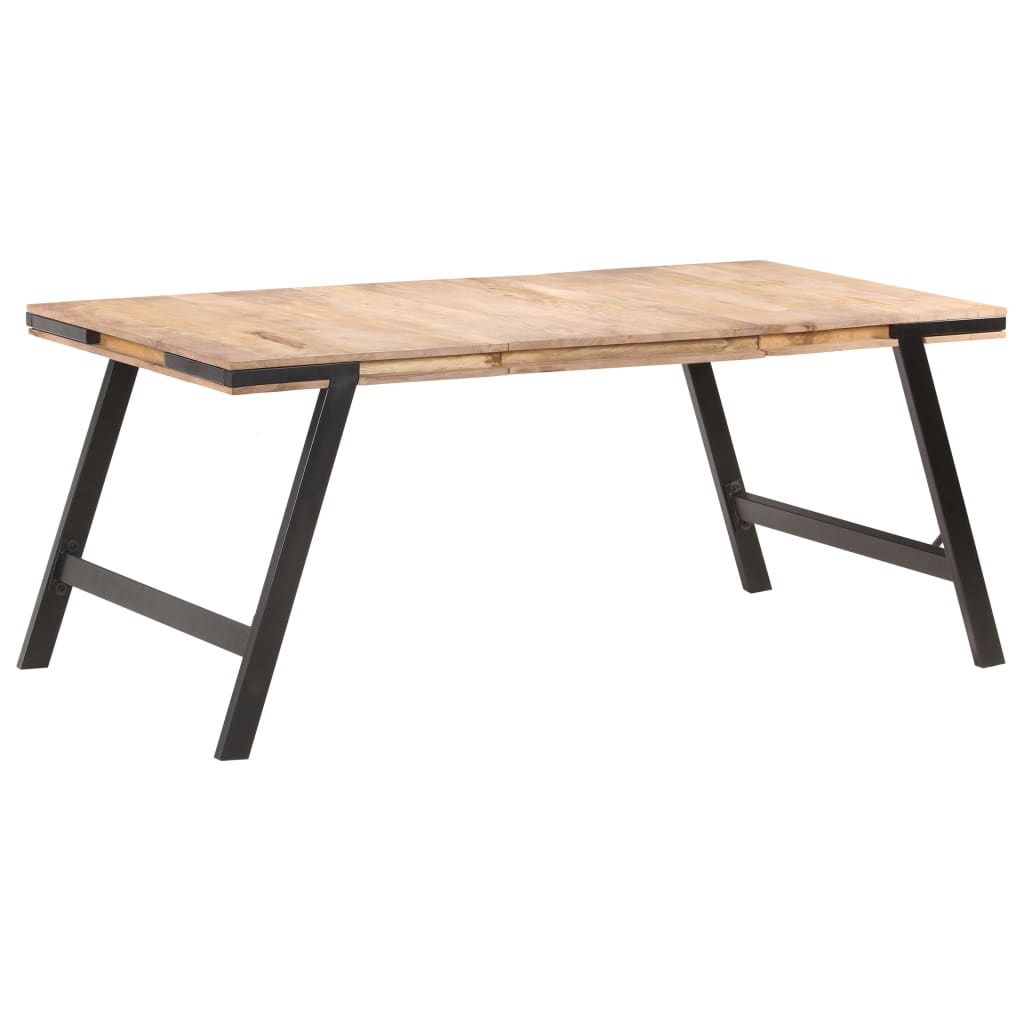 Eettafel 180x90x76 cm massief mangohout is nu te koop bij PeponiXL, paradijselijk wonen!