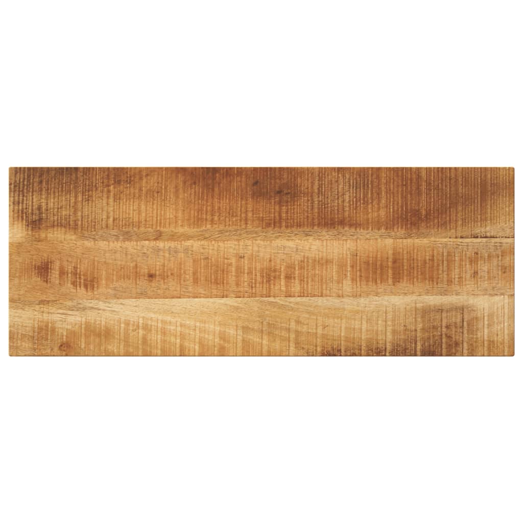 Tafelblad rechthoekig 80x40x3,8 cm massief ruw mangohout is nu te koop bij PeponiXL, paradijselijk wonen!