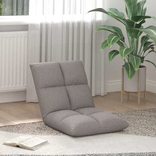 Vloerstoel Taupe 50 x 61 x 57 cm Stof is nu te koop bij PeponiXL, paradijselijk wonen!