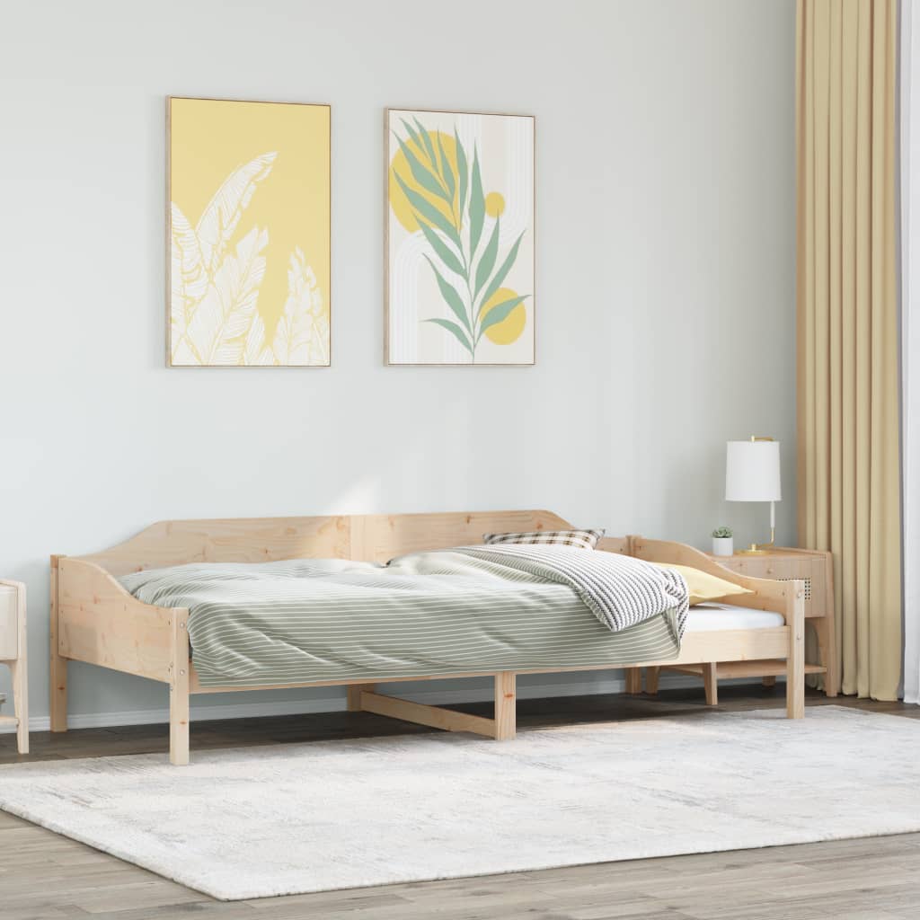 Bedframe zonder matras massief grenenhout 90x190 cm is nu te koop bij PeponiXL, paradijselijk wonen!