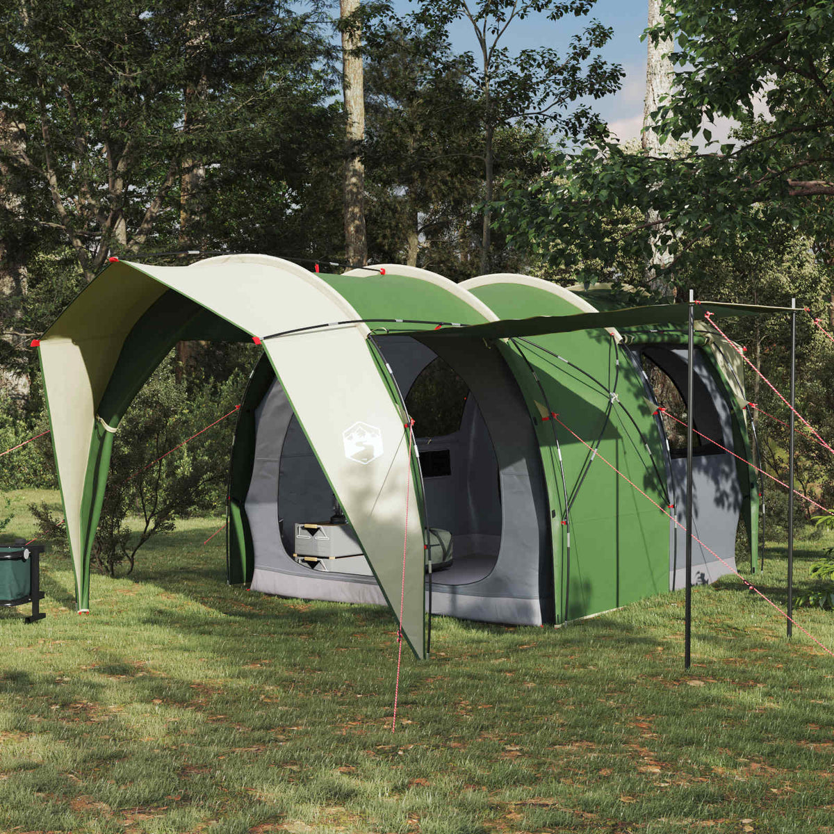 Tunneltent Groen 382 x 262 x 214 cm is nu te koop bij PeponiXL, paradijselijk wonen!