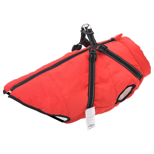 Hondenjas Rood L52 Fleece en polyester is nu te koop bij PeponiXL, paradijselijk wonen!