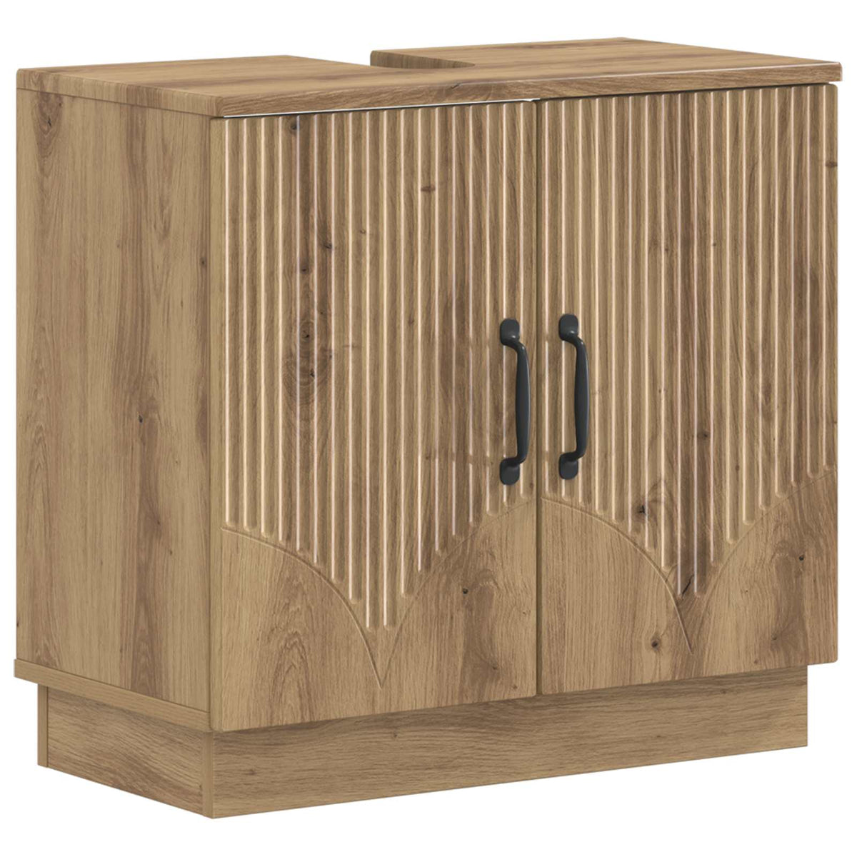 Badkamer wastafelkast HOORN Artisanaal eiken is nu te koop bij PeponiXL, paradijselijk wonen!