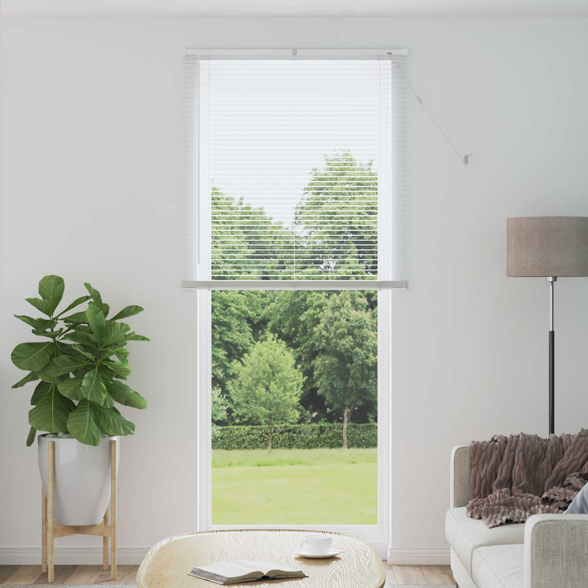 Venetiaanse Blind Wit 213 x 70 cm PVC is nu te koop bij PeponiXL, paradijselijk wonen!