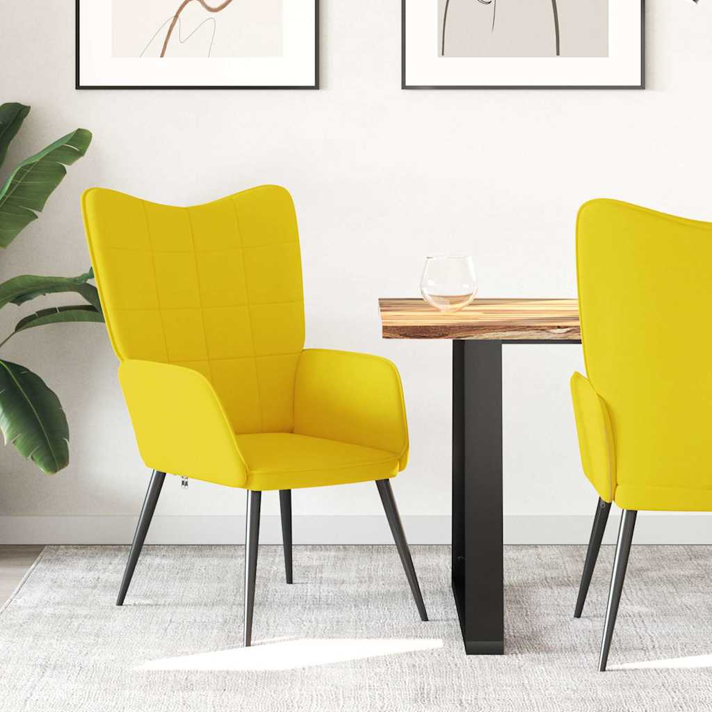 Relaxstoel stof mosterdgeel is nu te koop bij PeponiXL, paradijselijk wonen!