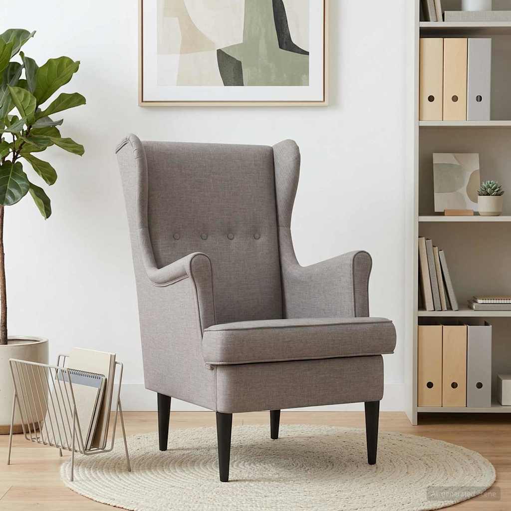Fauteuil Taupe Stof is nu te koop bij PeponiXL, paradijselijk wonen!