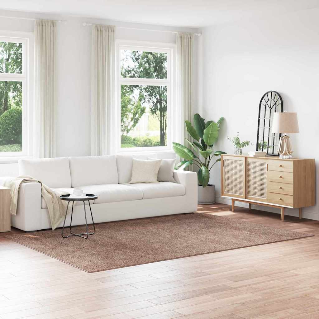 Antislip Shaggy Tapijt Bruin 200 x 290 cm PP is nu te koop bij PeponiXL, paradijselijk wonen!
