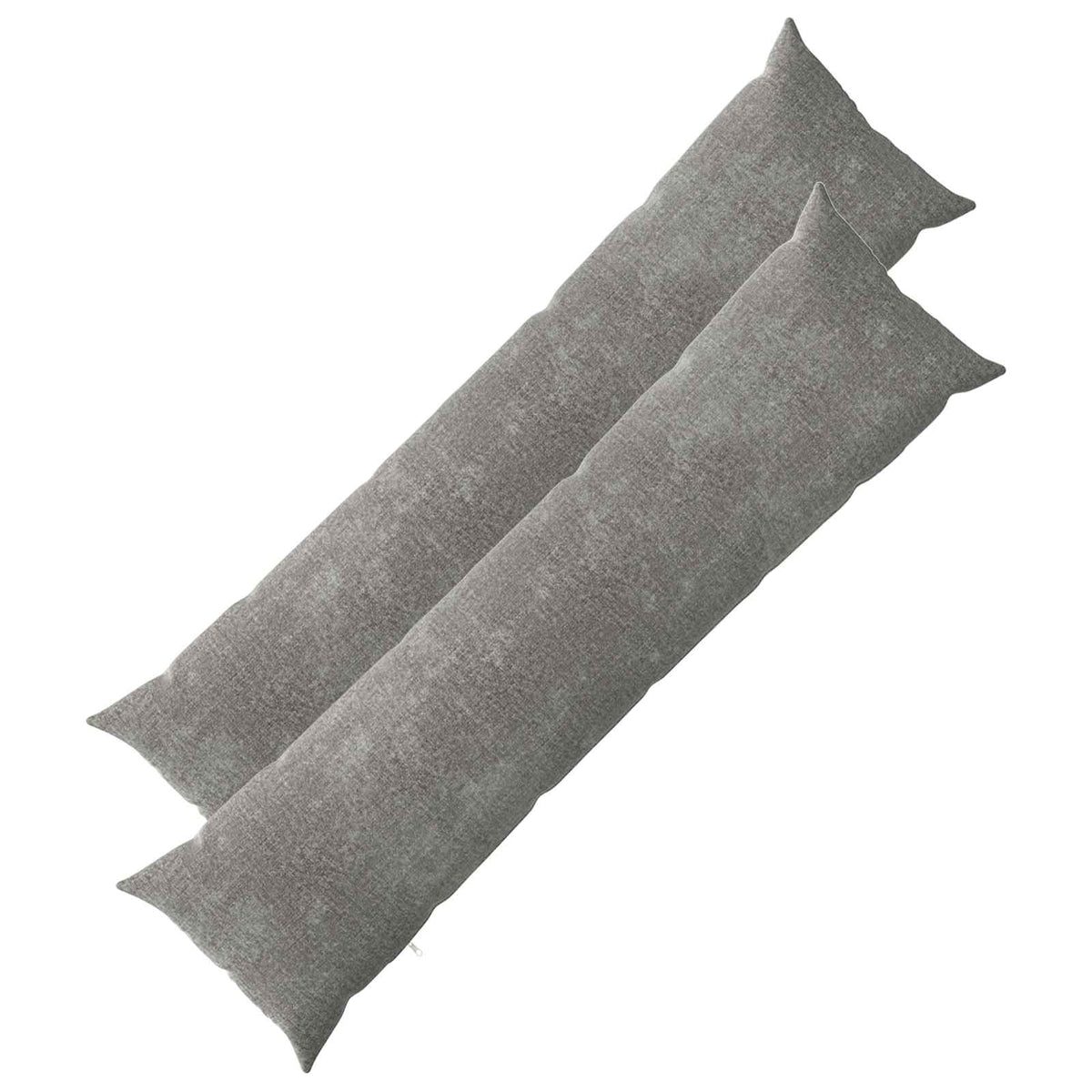 Kussensloop 2 st HEERLEN Donkergrijs 40 x 145 cm Chenille Stof is nu te koop bij PeponiXL, paradijselijk wonen!